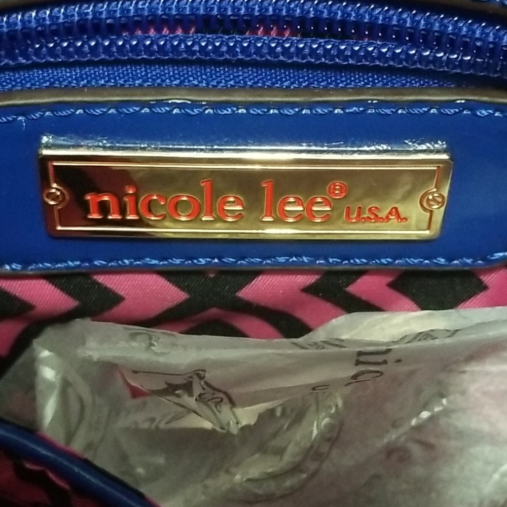 Nicole Lee USA Womens Multi Color Cross Body Bag NWT - Picture 4 of 6